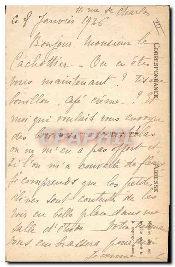 CPA En Provence La Faradole par Valere Bernard  — Verso