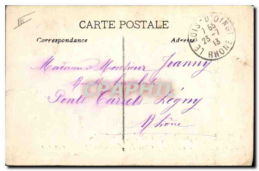 CPA En Provence La Farandole  — Verso