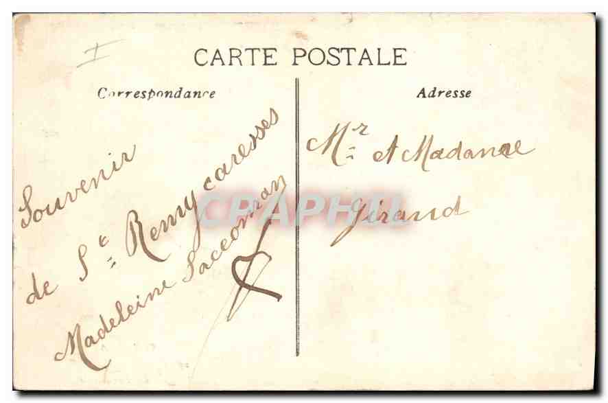 CPA En Provence La Farandole  — Verso