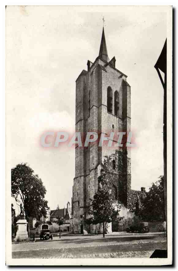 Beaunecey - Clocher Saint-Firmin — éditeur CPAPHIL, n° de série non visible