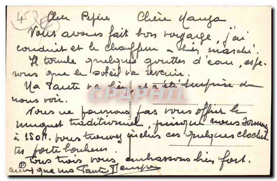 Beauvency (Loiret) — Vue générale à vol d’oiseau sur la Sologne — éditeur TETRA — Verso