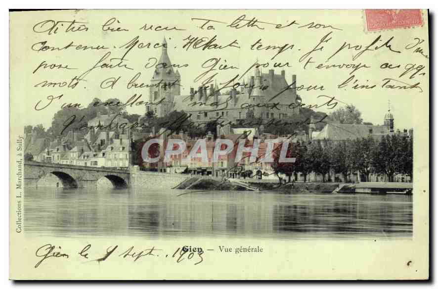 Gien — Vue générale — Collections L. Marchand, à Sully