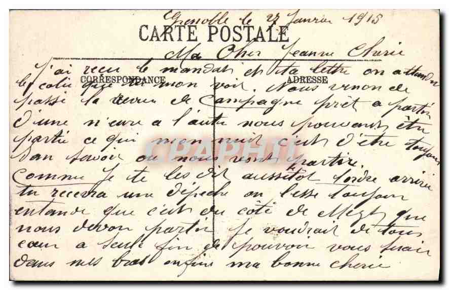 Grenoble — La Place Grenette — Selectia 51 — Reverso