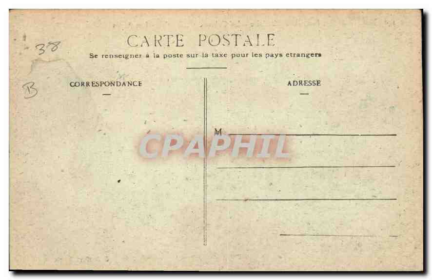 Grenoble - Pont de la Citadelle - Le Colombier Militaire - Les Alpes — Rückseite