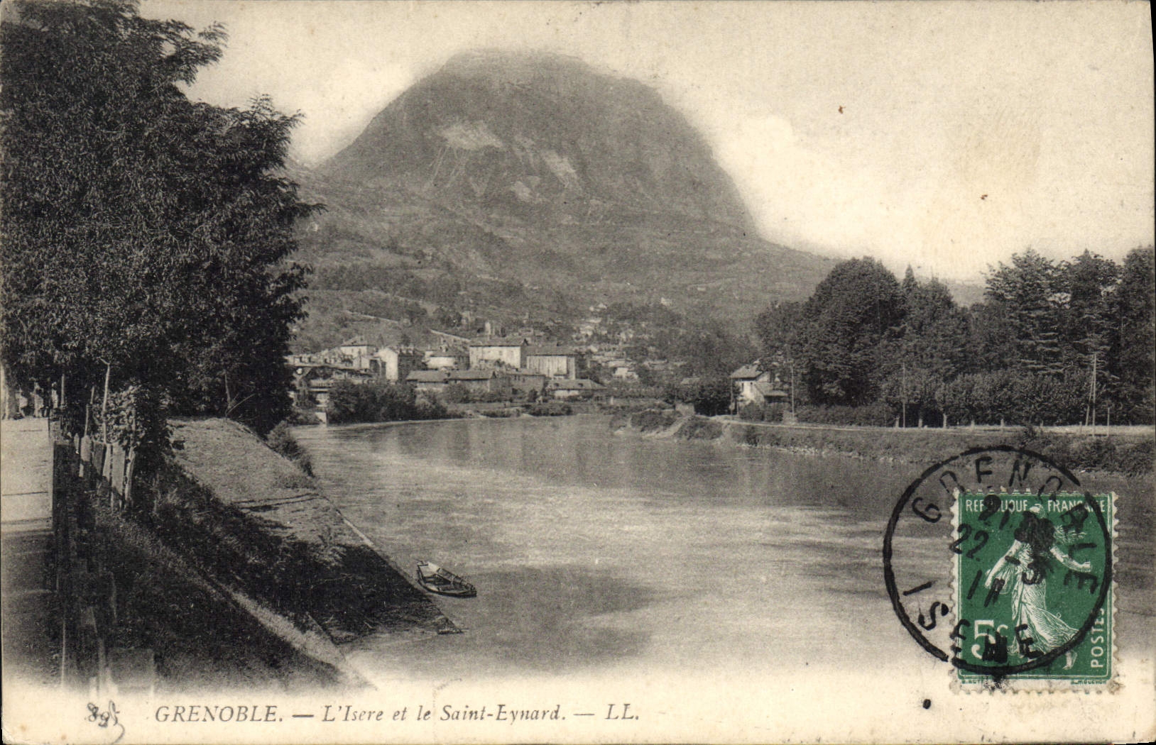 Grenoble — L'Isère et le Saint-Eynard — LL.