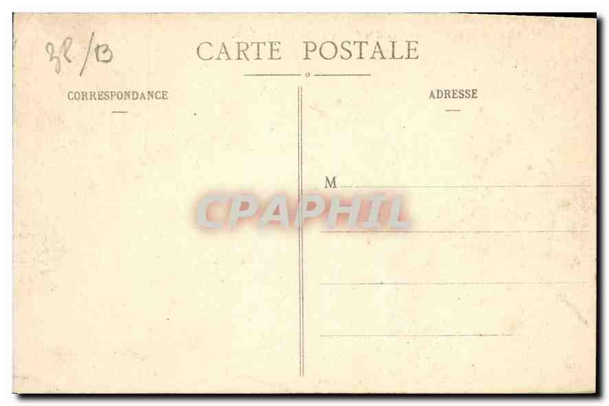 Grenoble - Panorama des Quais et les Alpes - E.R. n°109 — Rückseite