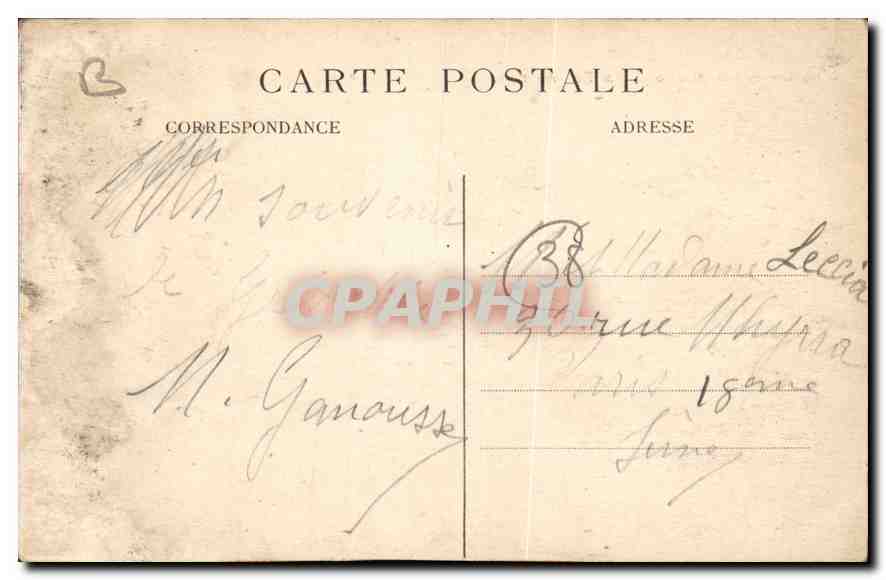 CPA Grenoble L'Eglise Saint Bruno et les Forts  — Rückseite