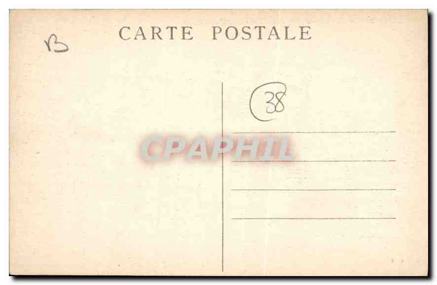 Grenoble — Die Hängebrücke über die Isère und der Quai Perrière — CI.A.V. Nr. 060 — Rückseite