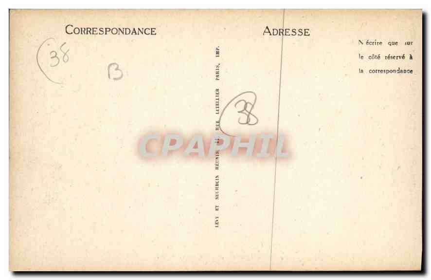 CPA Grenoble Le Saint Eynard et les Quais  — Rückseite