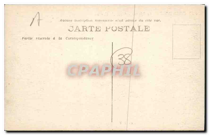 Grenoble — Le Musée — Place de Verdun — Éditeur CL.A.V. n° 033 — Rückseite