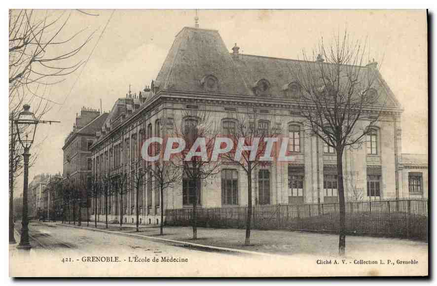 Grenoble - Die Medizinische Schule — Foto von A. V., Sammlung L. P., Grenoble