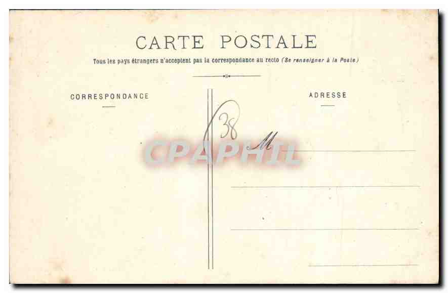 Grenoble - Die Medizinische Schule — Foto von A. V., Sammlung L. P., Grenoble — Rückseite