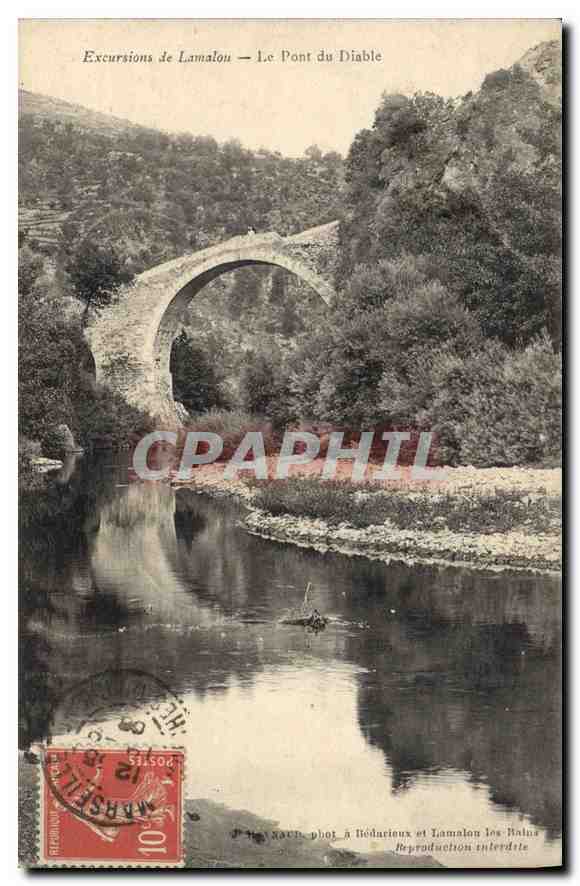 Le Pont du Diable — Lamalou — phot. Réduaieux et Lamalou les Mains