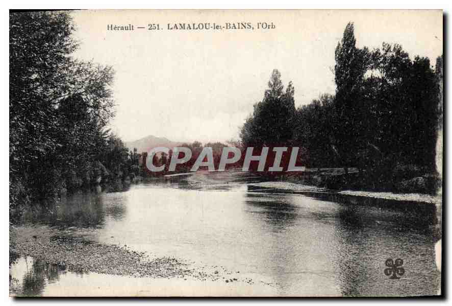CPA Herault Lamalou les Bains l'Orb 