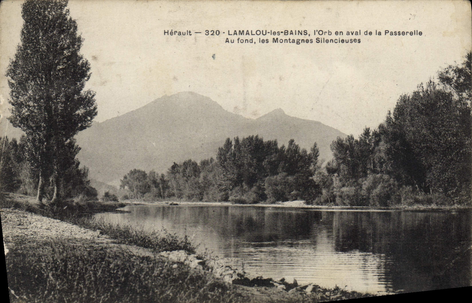Lamalou-les-Bains — L'Orb en aval de la Passerelle — Hérault 320