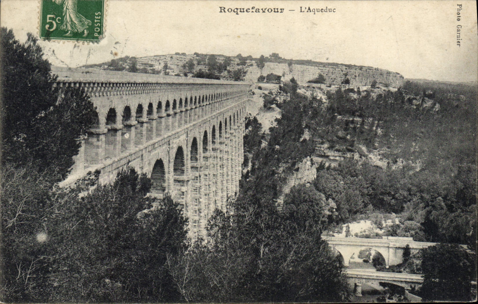 CPA Roquefavour l'Aqueduc 