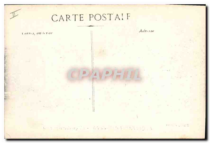 CPA Roquefavour Bouches du Phone L'Aqueduc vers 1850  — Rückseite