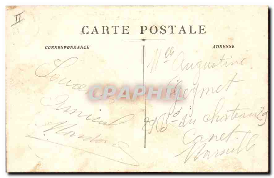Roquefavour - La Route - Sortie de la Gare — éditeur inconnu, n°5 — Back