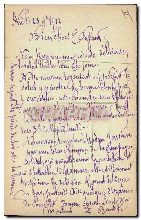 Roquefeuille — Les 3 Ponts et le bord de l'Arc — Colligeton-Rolland, Aix — Rückseite