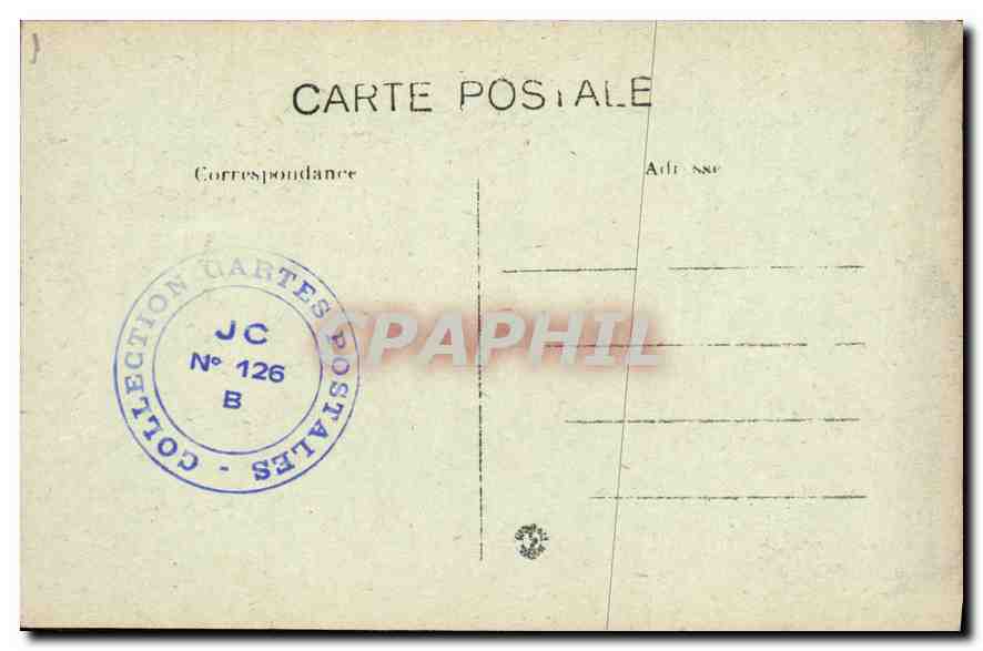 CPA Environs d'Aix en Provence Roquefavour Avenue de la gare  — Rückseite