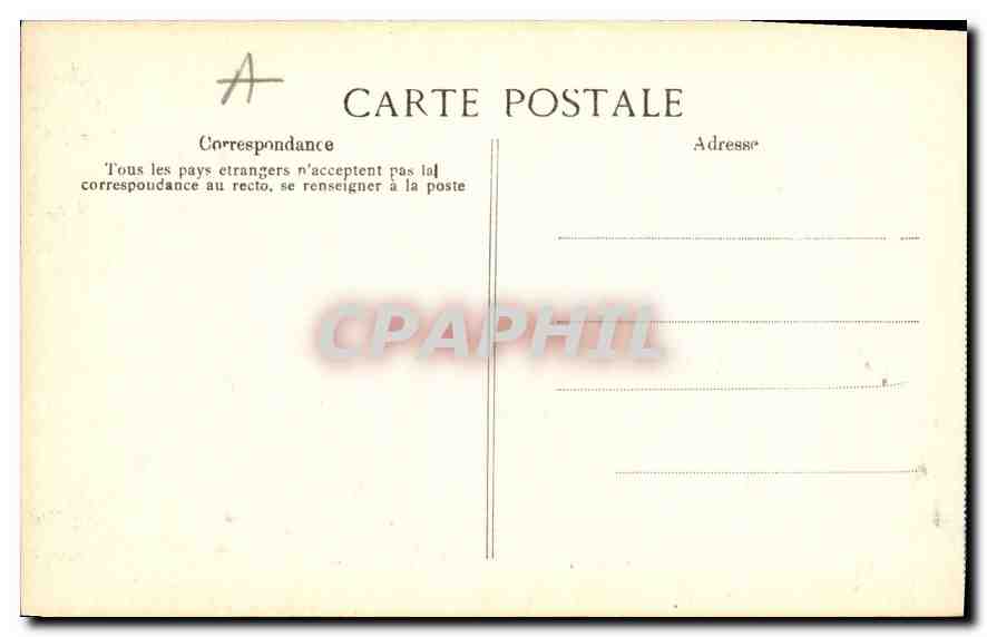 CPA Les Baux Le Val d'Enfer  — Rückseite