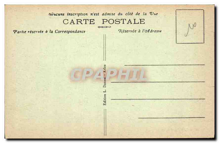CPA Montmajour Vue exterieure du XII siecle  — Rückseite
