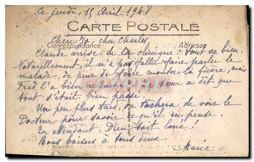 Les Baux - Ruines du château et chapelle - LL — Verso
