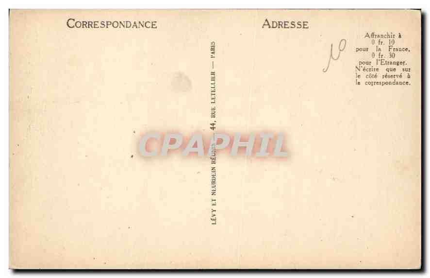 CPA En Provence Les Saintes Maries de la Mer l'Eglise Cote de l'Abside  — Rückseite