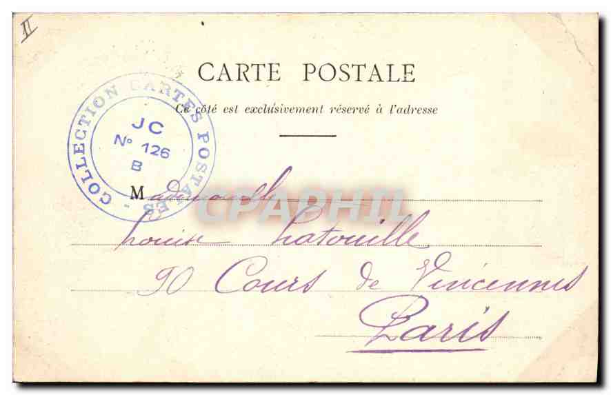 CPA Environs d'Aix en Provence Aqueduc de Roquefavour  — Rückseite