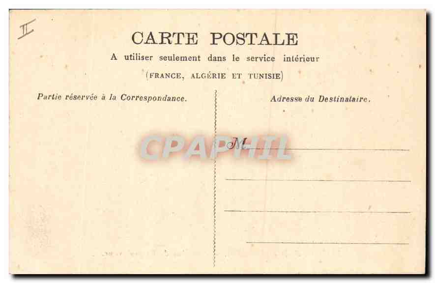 CPA Environs d'Aix en Provence Aqueduc de Roquefavour  — Rückseite