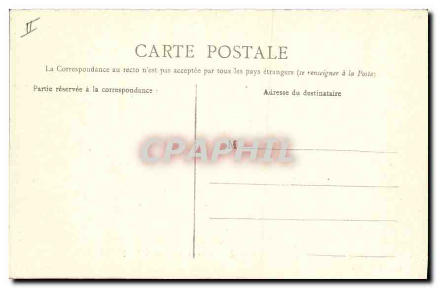 CPA Environs d'Aix en Provence Pont et Aqueduc de Roquefavour  — Rückseite