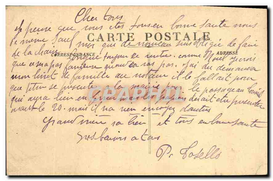 CPA Les Baux Ruines de l'ancien Chateau feodal construit au X siecle par Pons le Jeune et demoli en  — Verso