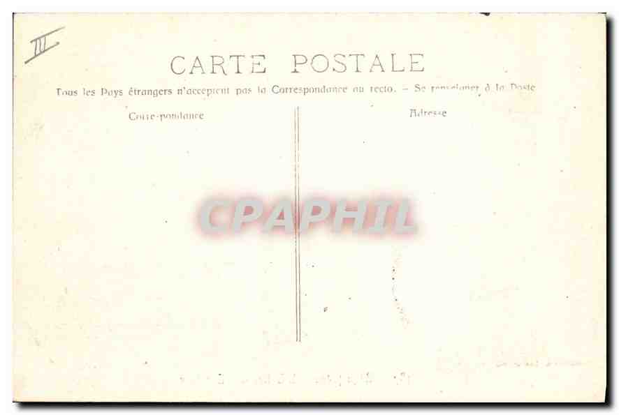 CPA Roquefavour L'Entree de l'Ermitage  — Rückseite