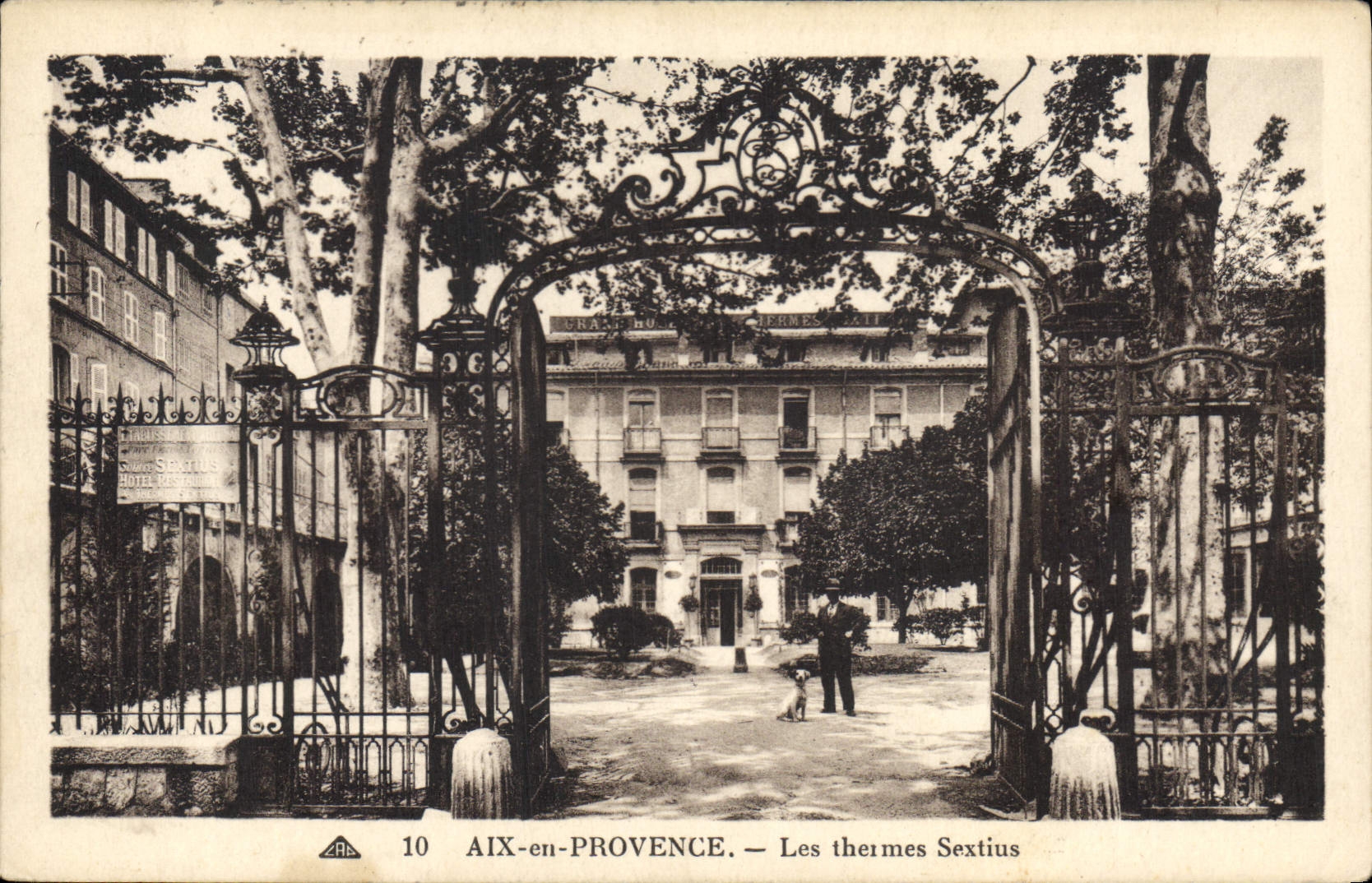 AIX-en-PROVENCE — Les thermes Sextius — éditeur AIX-en-PROVENCE, n° 10