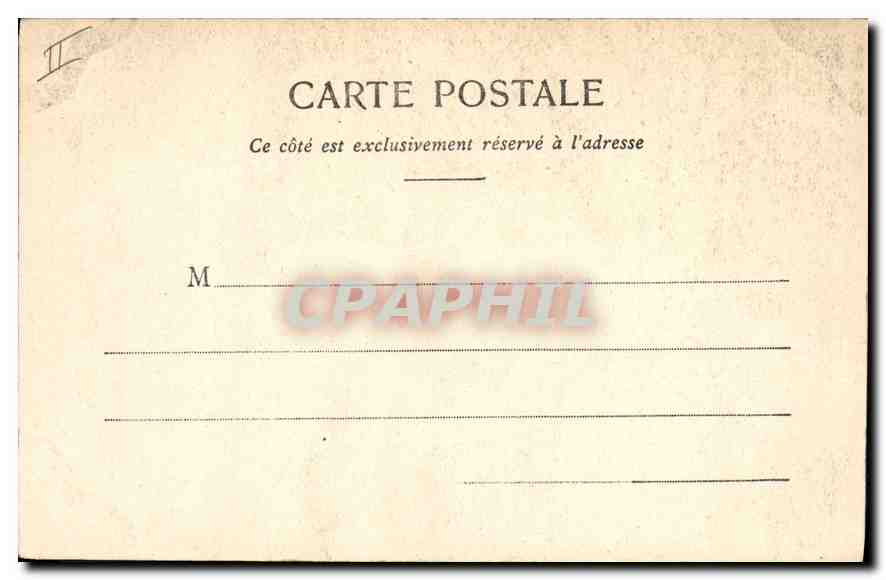 AIX-en-PROVENCE - Le Petit Séminaire - Façade intérieure — C. Martinet, éditeur — Verso