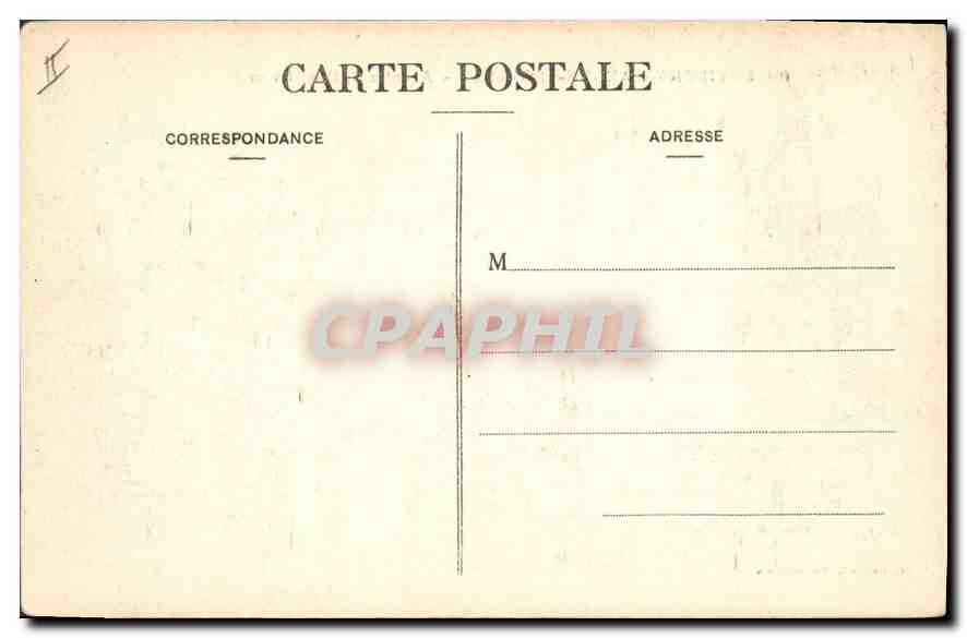 CPA Environs d'Aix en Provence Aqueduc de Roquefavour  — Rückseite