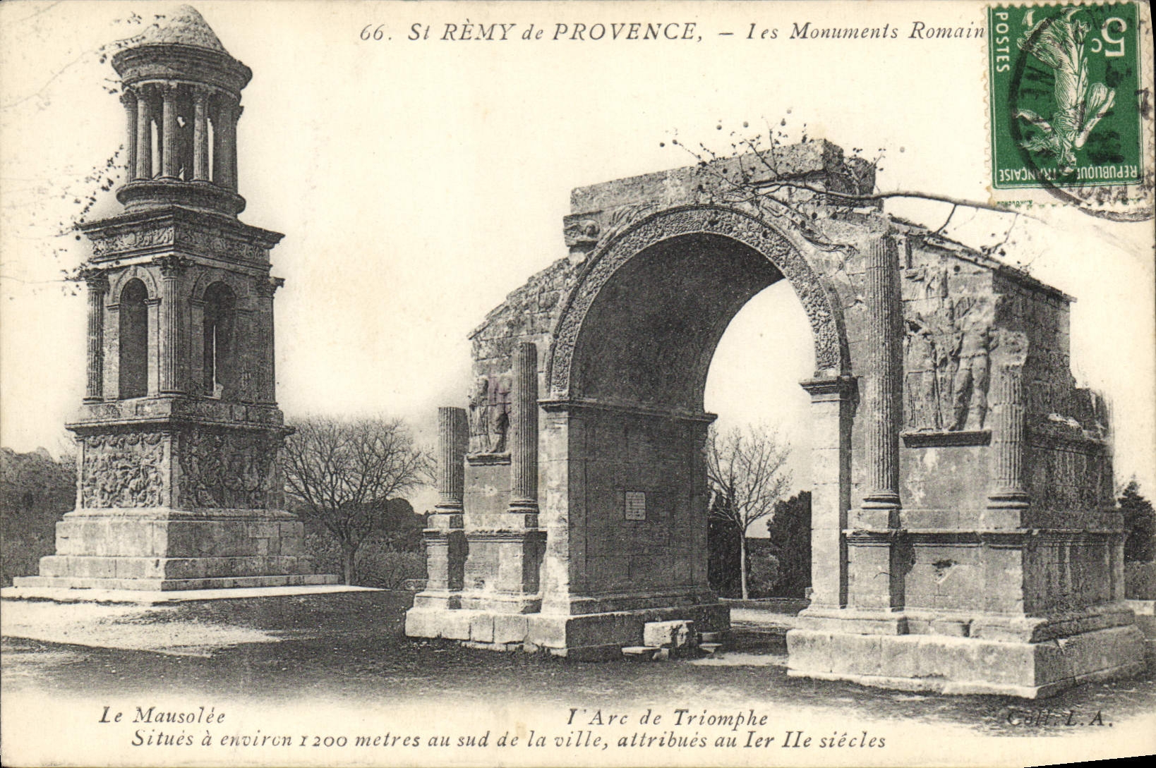 St RÉMY de PROVENCE — Les Monuments Romains — Caffi L.A.
