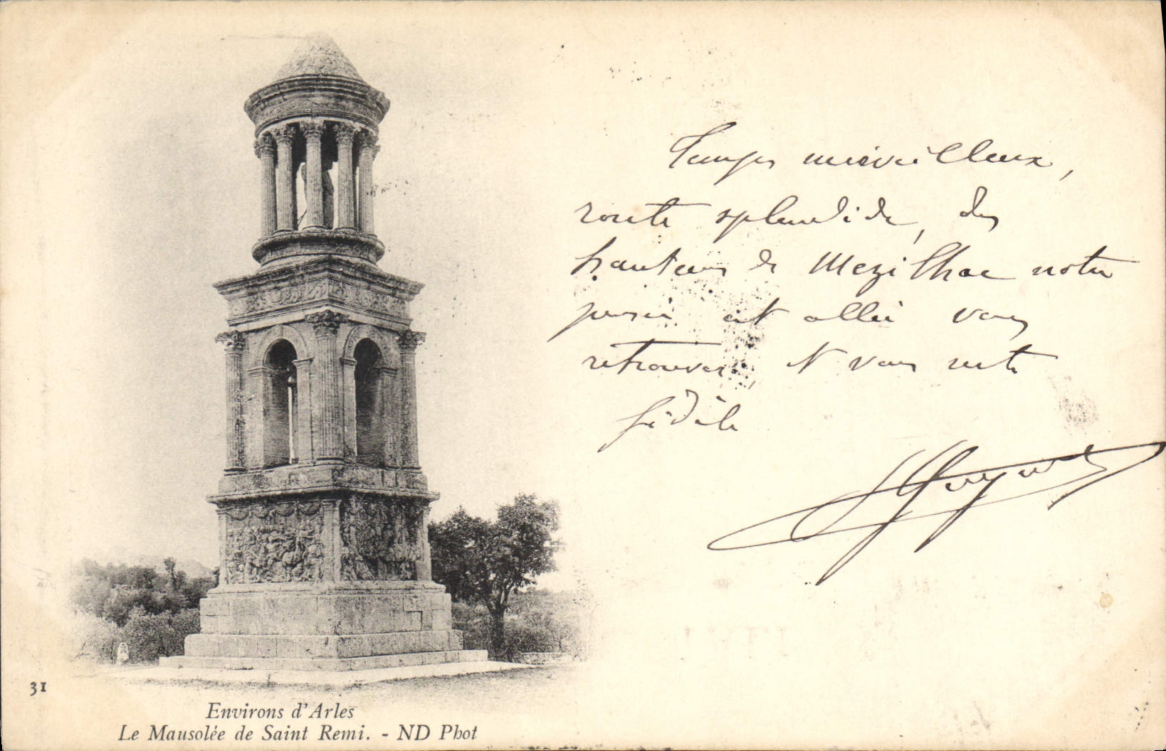 Environs d'Arles — Le Mausolée de Saint Remi — ND Pbot