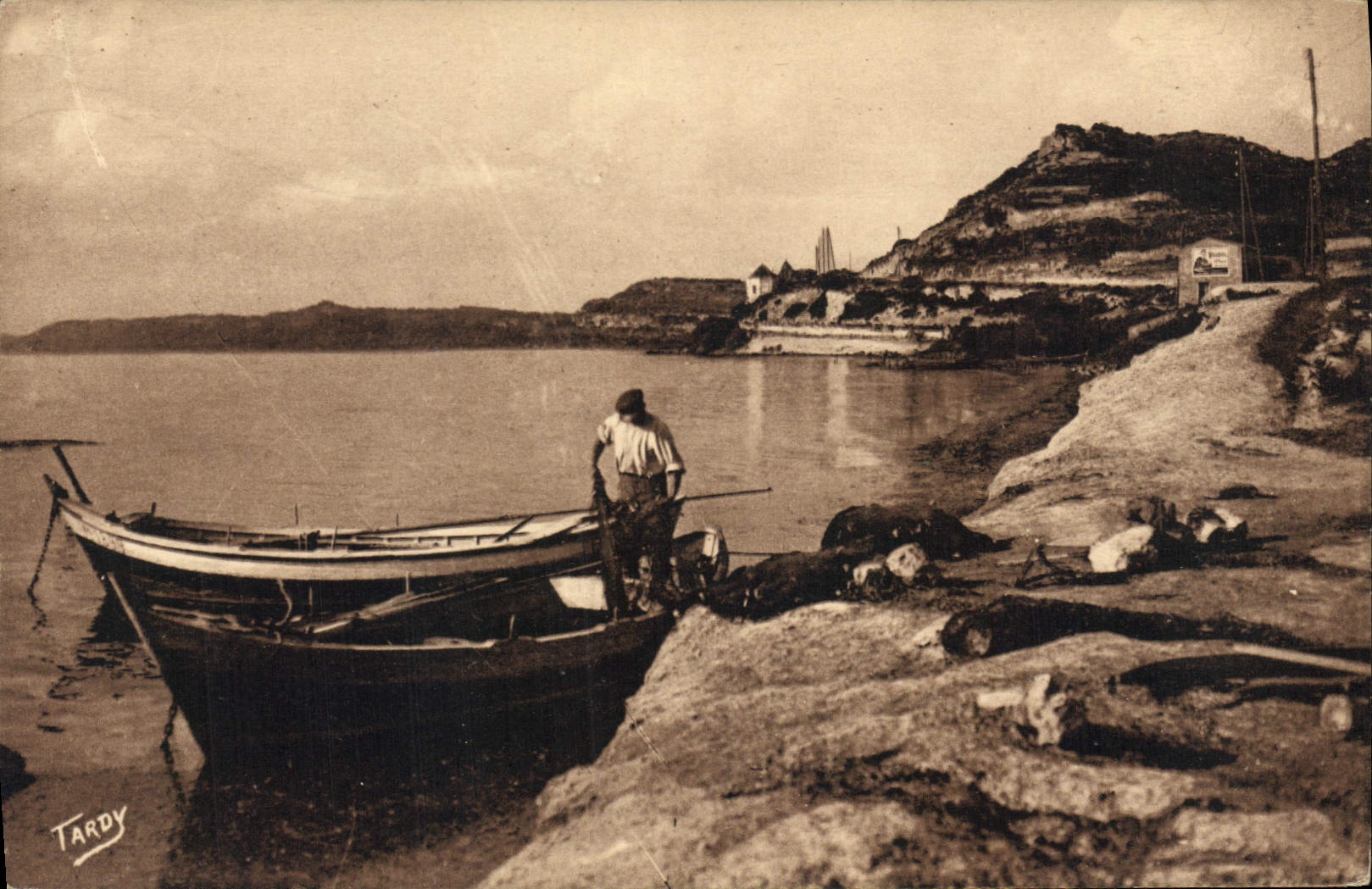 Bords de l'Étang de Berre — Littoral de Marseille — Édition Artistique A. Tardy