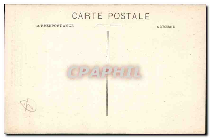 CPA Les Baux Hotel des Manvilles  — Rückseite