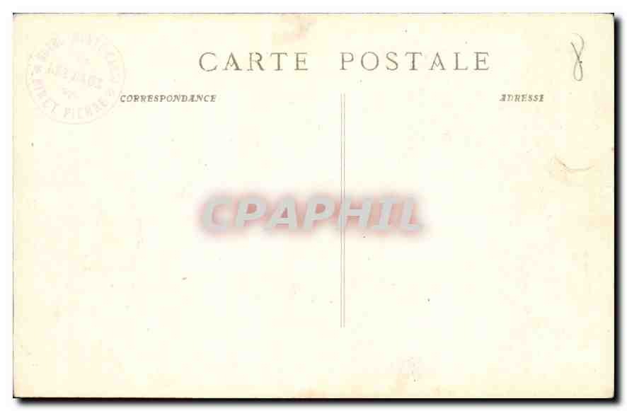 CPA Les Baux Croisee Renaissance Ancien Temple  — Verso