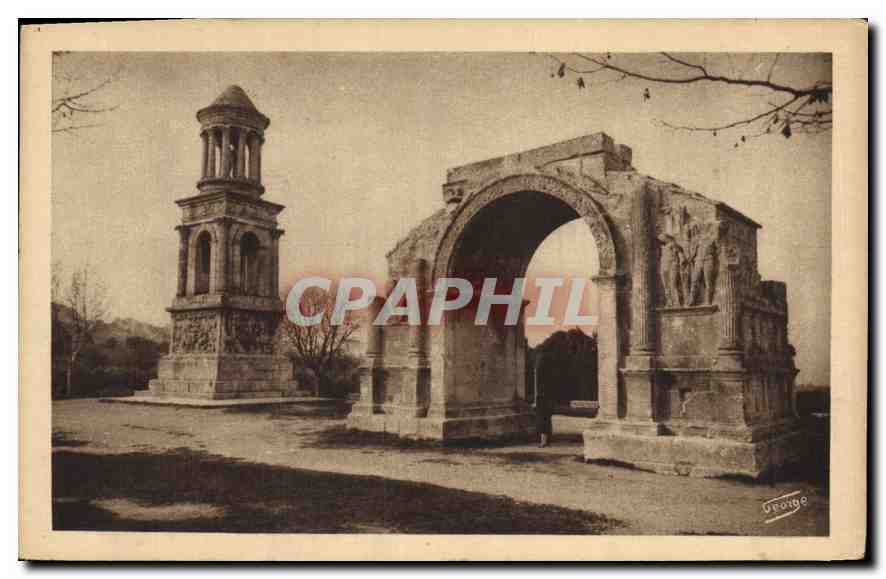 St-Rémy-de-Provence — Monuments romains dont la construction remonte au siècle d'Auguste — J. George