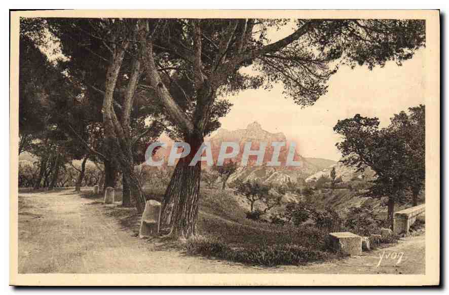 Las Alpilles vistas desde la Carretera de St-Remy-aux-Baux — Edición de Arte YVON, Nauilley-s/s — n°10