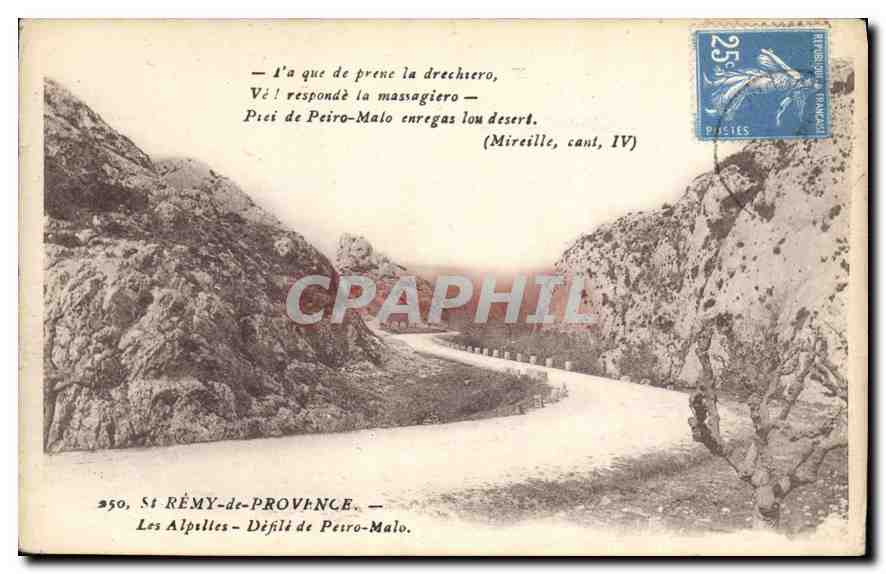 CPA St Remy de Provence Les Alpelles