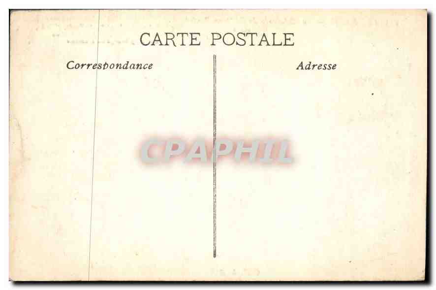 CPA Les Baux Vue generale du Chateau Feodal  — Verso