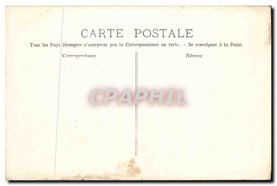 CPA Les Baux Ruines du Chateau  — Rückseite