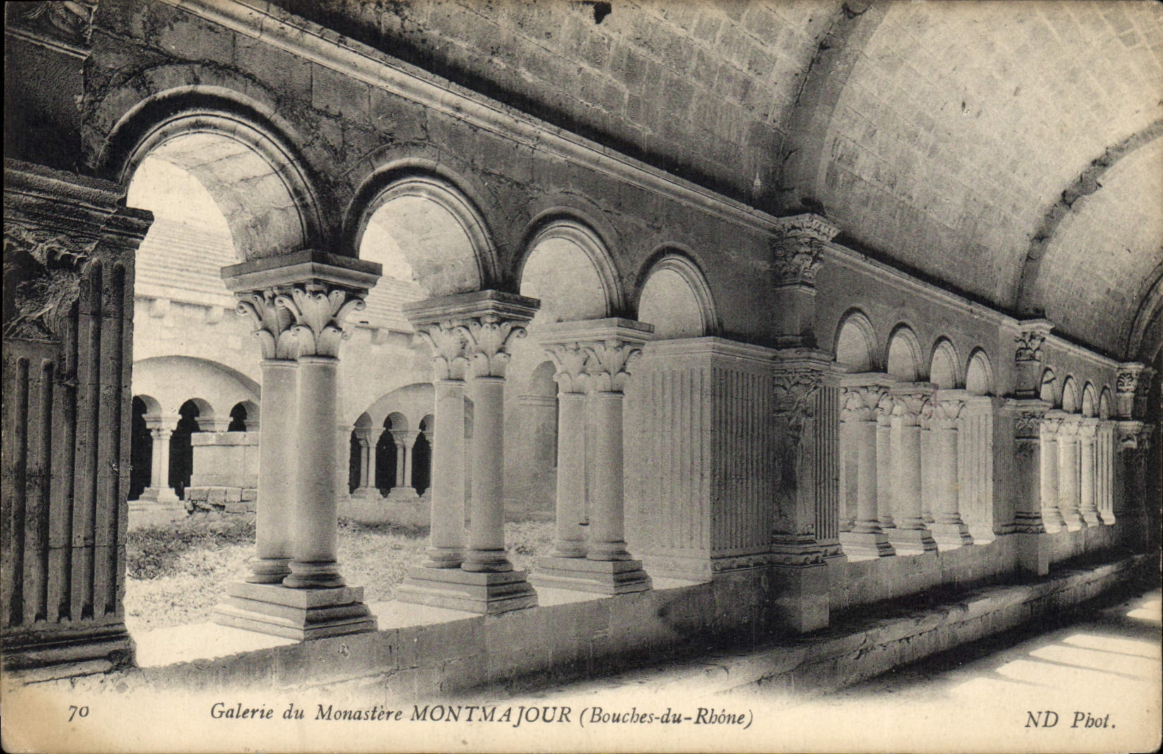 Galerie du Monastère MONTMAJOUR — Bouches-du-Rhône — ND Pibot, n°70
