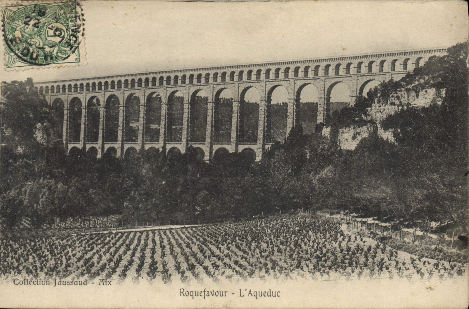 CPA Roquefavour l'Aqueduc 