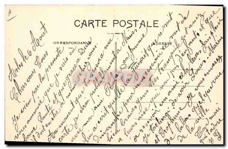 CPA Les Taureaux en Camargue traversant le Rhone d'apres Vayson  — Rückseite