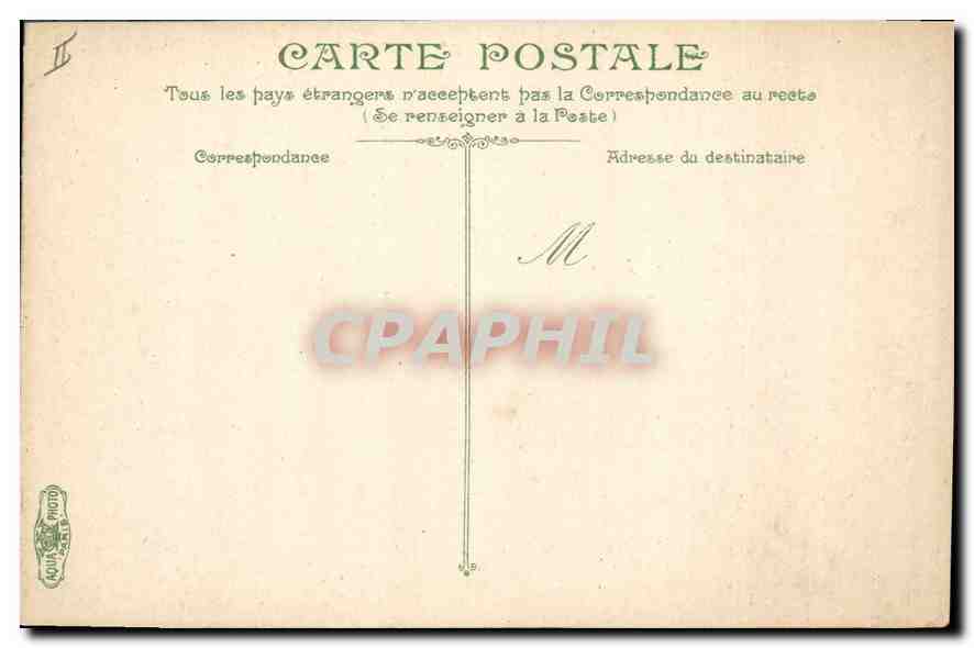 CPA Aix en Provence palais de justice  — Verso